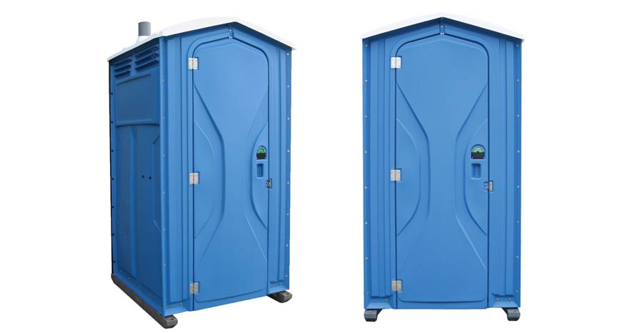 Long-term porta potty units on site in Boone, North carolina